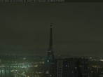 Archived image Webcam Panoramic View Paris - Eiffel Tower 03:00