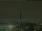 Archiv Foto Webcam Panorama Paris - Blick auf den Eiffelturm 18:00