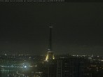 Archived image Webcam Panoramic View Paris - Eiffel Tower 22:00