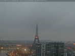 Archived image Webcam Panoramic View Paris - Eiffel Tower 01:00