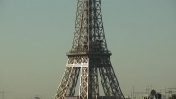 Archiv Foto Webcam Panorama Paris: Blick auf den Eiffelturm 09:00