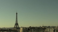 Archiv Foto Webcam Panorama Paris: Blick auf den Eiffelturm 11:00