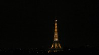 Archived image Webcam Panoramic View Paris - Eiffel Tower 23:00
