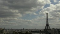 Archived image Webcam Panoramic View Paris - Eiffel Tower 15:00