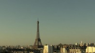 Archiv Foto Webcam Panorama Paris: Blick auf den Eiffelturm 07:00