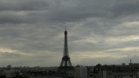 Archiv Foto Webcam Panorama Paris: Blick auf den Eiffelturm 20:00