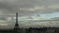 Archiv Foto Webcam Panorama Paris: Blick auf den Eiffelturm 07:00
