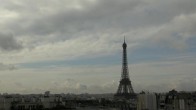 Archiv Foto Webcam Panorama Paris: Blick auf den Eiffelturm 09:00