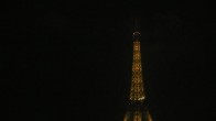 Archived image Webcam Panoramic View Paris - Eiffel Tower 23:00