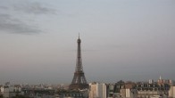 Archived image Webcam Panoramic View Paris - Eiffel Tower 05:00