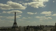 Archiv Foto Webcam Panorama Paris: Blick auf den Eiffelturm 15:00