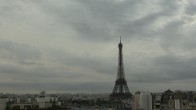 Archiv Foto Webcam Panorama Paris: Blick auf den Eiffelturm 07:00