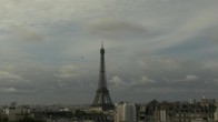 Archiv Foto Webcam Panorama Paris: Blick auf den Eiffelturm 10:00