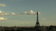 Archiv Foto Webcam Panorama Paris: Blick auf den Eiffelturm 20:00