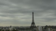 Archiv Foto Webcam Panorama Paris: Blick auf den Eiffelturm 06:00