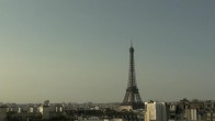 Archiv Foto Webcam Panorama Paris: Blick auf den Eiffelturm 09:00