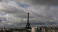 Archiv Foto Webcam Panorama Paris: Blick auf den Eiffelturm 09:00
