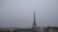 Archiv Foto Webcam Panorama Paris: Blick auf den Eiffelturm 05:00