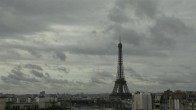 Archiv Foto Webcam Panorama Paris: Blick auf den Eiffelturm 09:00