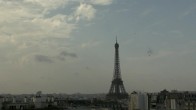Archiv Foto Webcam Panorama Paris: Blick auf den Eiffelturm 09:00