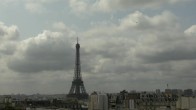 Archiv Foto Webcam Panorama Paris: Blick auf den Eiffelturm 11:00
