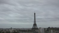 Archiv Foto Webcam Panorama Paris: Blick auf den Eiffelturm 05:00