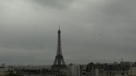Archiv Foto Webcam Panorama Paris: Blick auf den Eiffelturm 11:00