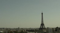 Archiv Foto Webcam Panorama Paris: Blick auf den Eiffelturm 15:00