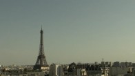 Archiv Foto Webcam Panorama Paris: Blick auf den Eiffelturm 17:00