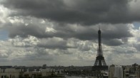 Archiv Foto Webcam Panorama Paris: Blick auf den Eiffelturm 13:00