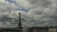 Archiv Foto Webcam Panorama Paris: Blick auf den Eiffelturm 11:00