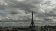 Archiv Foto Webcam Panorama Paris: Blick auf den Eiffelturm 15:00