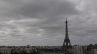 Archiv Foto Webcam Panorama Paris: Blick auf den Eiffelturm 09:00