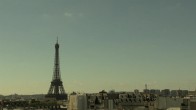 Archiv Foto Webcam Panorama Paris: Blick auf den Eiffelturm 11:00