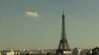 Archiv Foto Webcam Panorama Paris: Blick auf den Eiffelturm 17:00