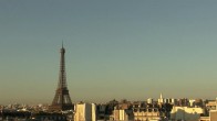 Archiv Foto Webcam Panorama Paris: Blick auf den Eiffelturm 06:00