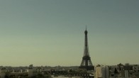 Archiv Foto Webcam Panorama Paris: Blick auf den Eiffelturm 11:00