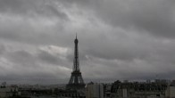 Archiv Foto Webcam Panorama Paris: Blick auf den Eiffelturm 17:00