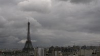 Archiv Foto Webcam Panorama Paris: Blick auf den Eiffelturm 17:00
