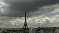 Archiv Foto Webcam Panorama Paris: Blick auf den Eiffelturm 11:00