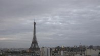 Archiv Foto Webcam Panorama Paris: Blick auf den Eiffelturm 05:00
