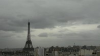Archiv Foto Webcam Panorama Paris: Blick auf den Eiffelturm 09:00