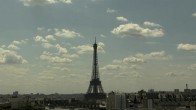 Archived image Webcam Panoramic View Paris - Eiffel Tower 13:00