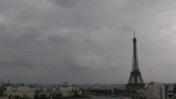 Archiv Foto Webcam Panorama Paris: Blick auf den Eiffelturm 15:00