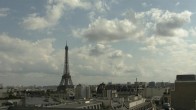 Archived image Webcam Panoramic View Paris - Eiffel Tower 17:00