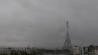 Archiv Foto Webcam Panorama Paris: Blick auf den Eiffelturm 11:00