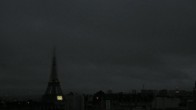 Archiv Foto Webcam Panorama Paris: Blick auf den Eiffelturm 05:00