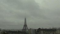 Archiv Foto Webcam Panorama Paris: Blick auf den Eiffelturm 06:00
