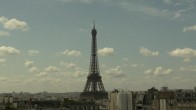 Archiv Foto Webcam Panorama Paris: Blick auf den Eiffelturm 11:00