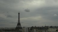 Archiv Foto Webcam Panorama Paris: Blick auf den Eiffelturm 15:00